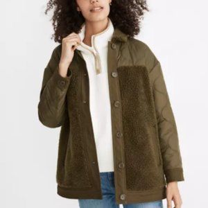 Madewell Hybrid Sherpa Jacket